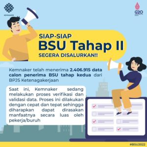 Kabar Gembira Bsu Tahap Segera Cair Kata Kemnaker Tentangkita Co